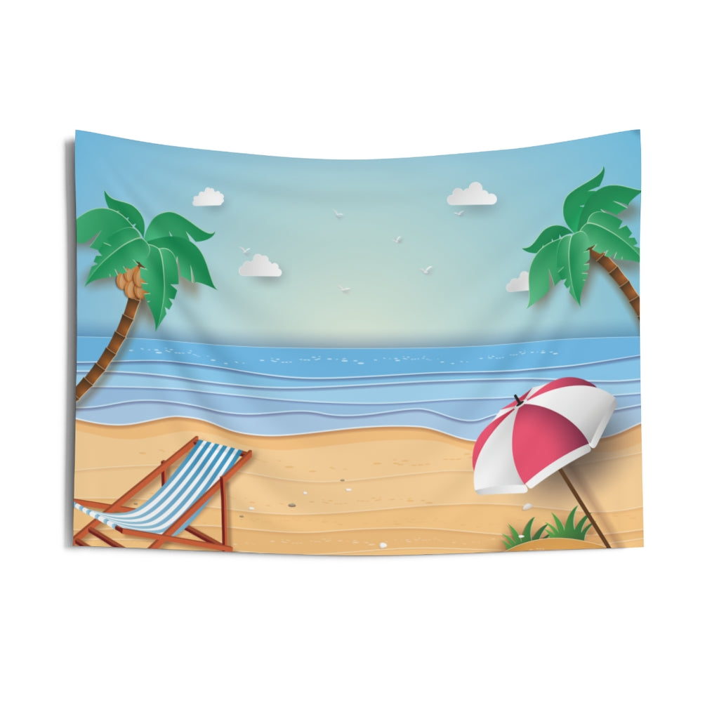Beach Indoor Wall Tapestries