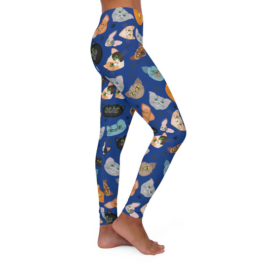 Cat Mom animal kingdom, Women Leggings, One of a Kind Workout Activewear for Wife Fitness, Best Friend, mom and me tights Christmas Gift