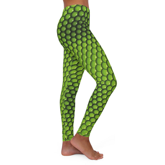 Lizard Wizard Women Leggings, reptile fitness One of a Kind Gift - Workout Activewear tights for Mothers Day, Girlfriend, Gift for Her