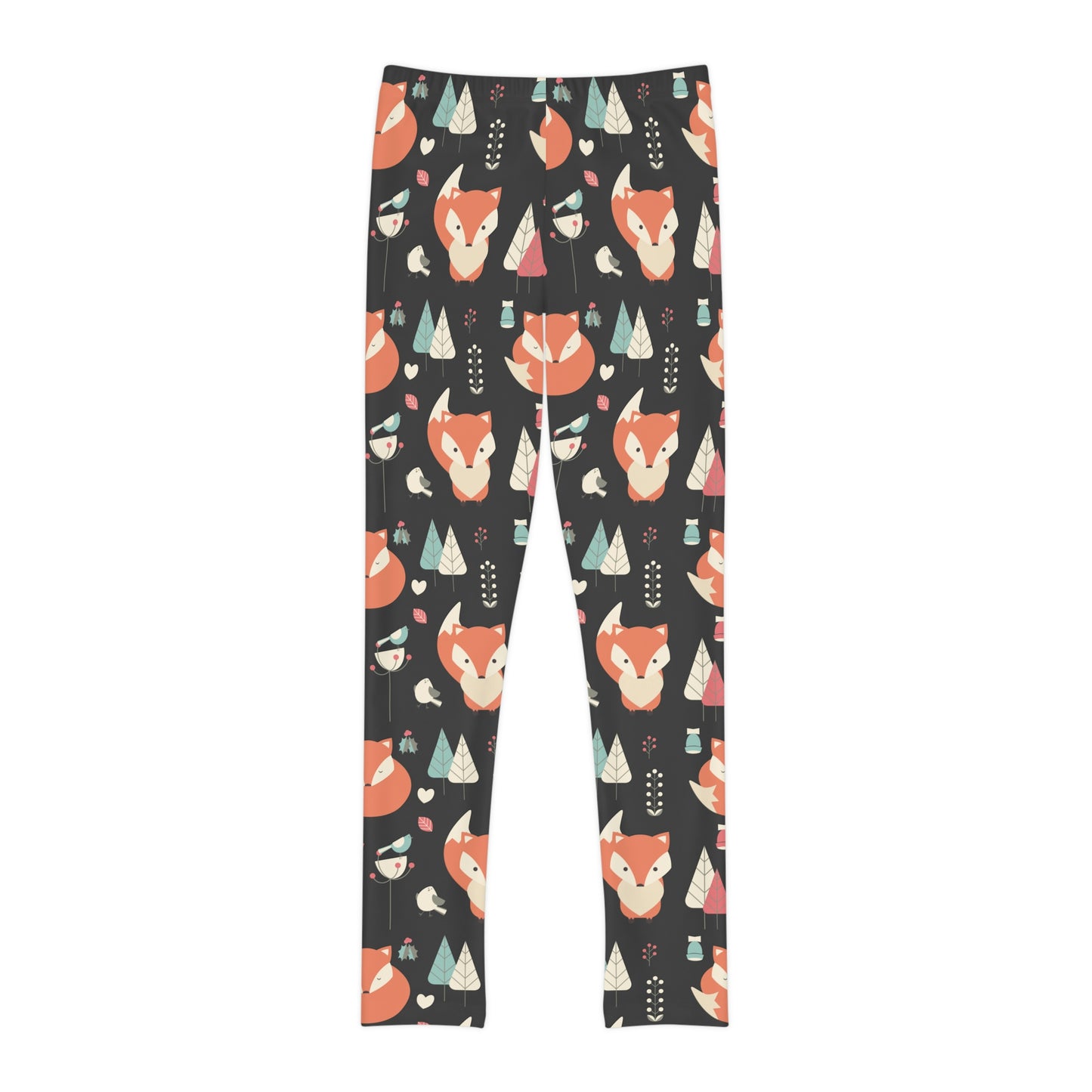 Fox animal kingdom, Safari Youth Leggings,  One of a Kind Gift - Unique Workout Activewear tights for kids, Daughter, Niece  Christmas Gift