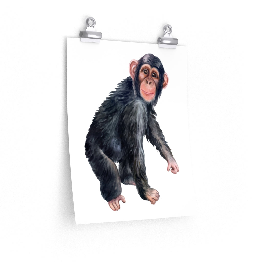 Monkey Premium Matte vertical posters