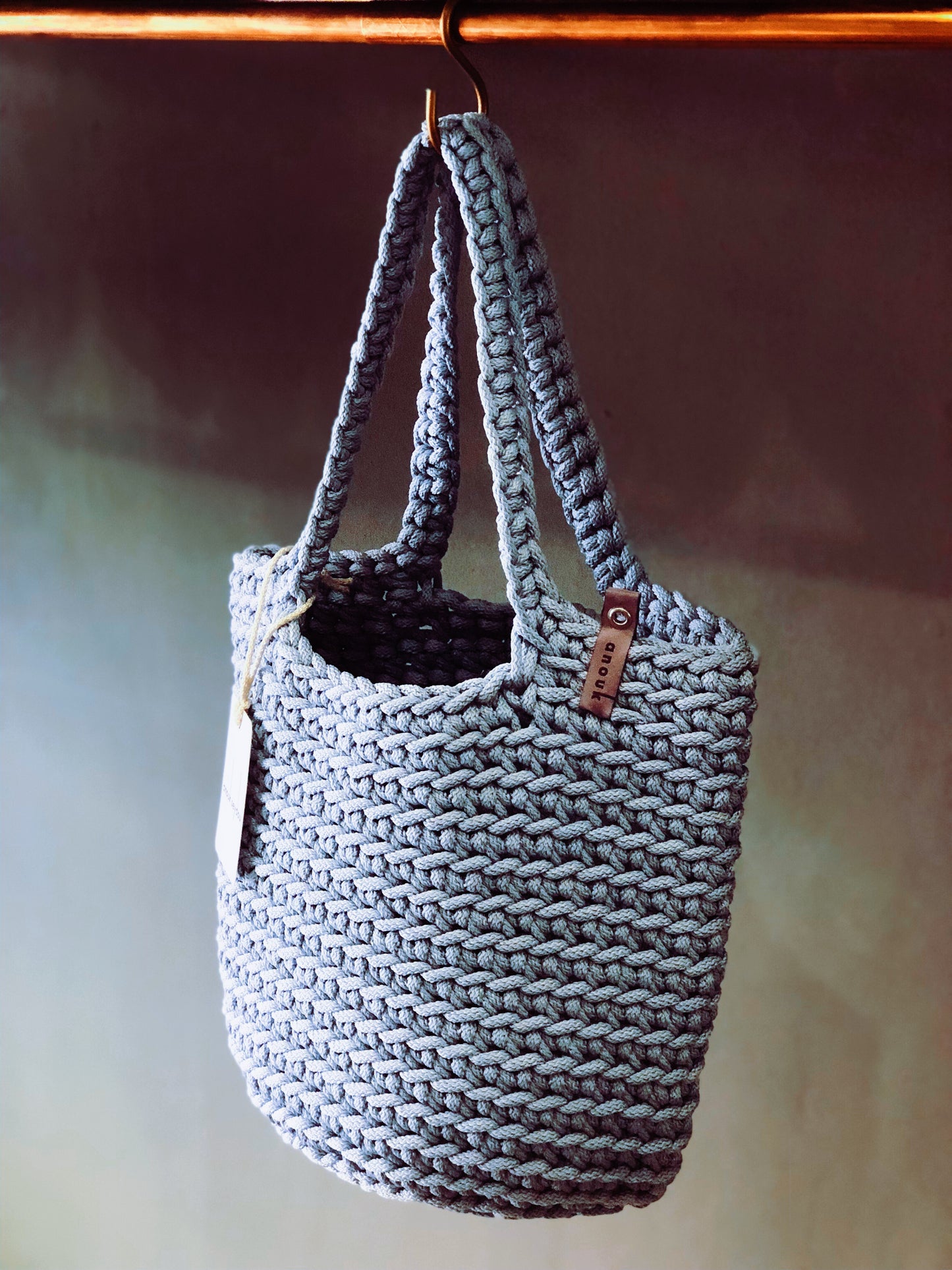Tote Bag Scandinavian Style Crochet