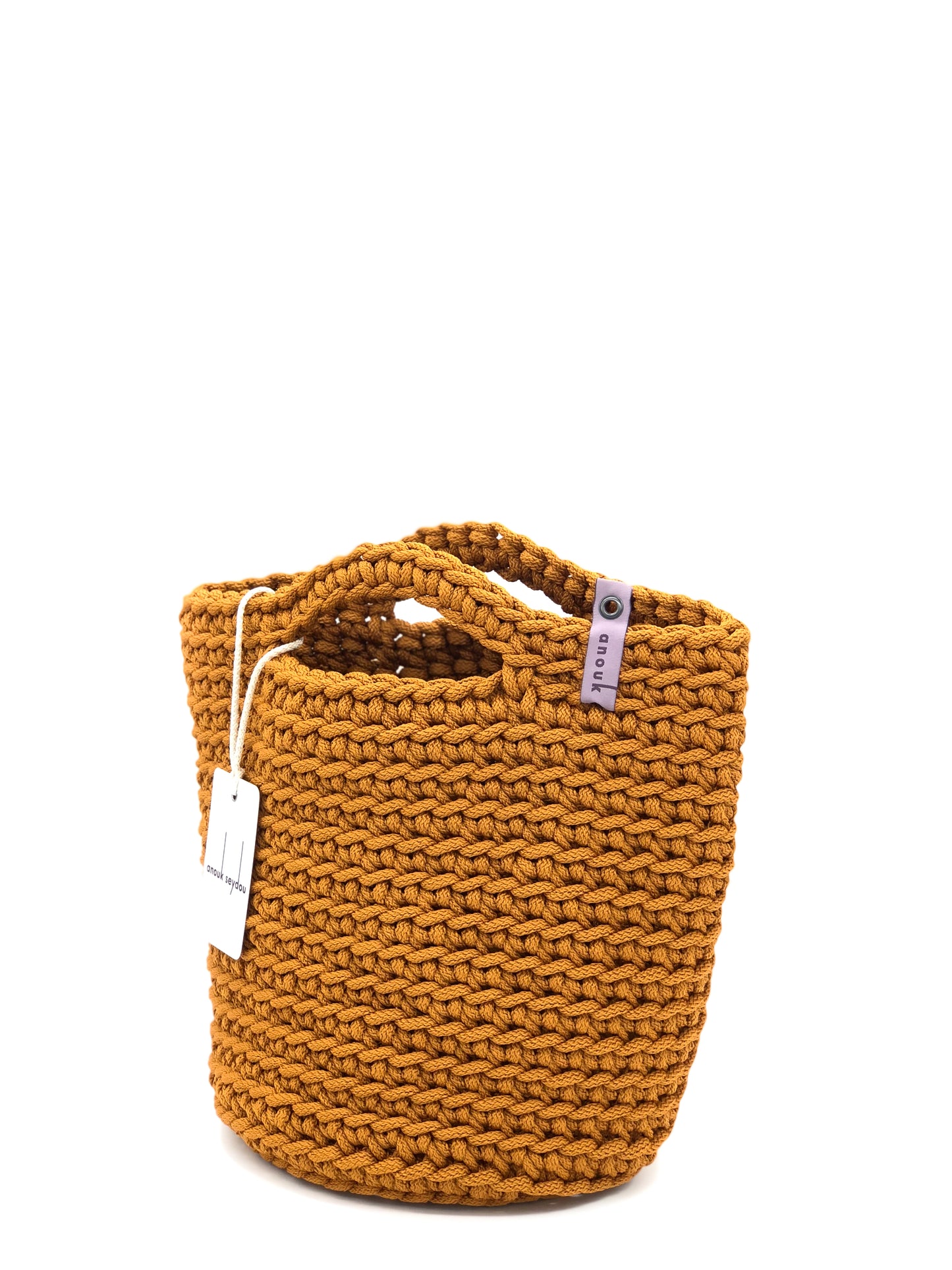 Scandinavian Style Handmade Crochet Tote Bag Fox