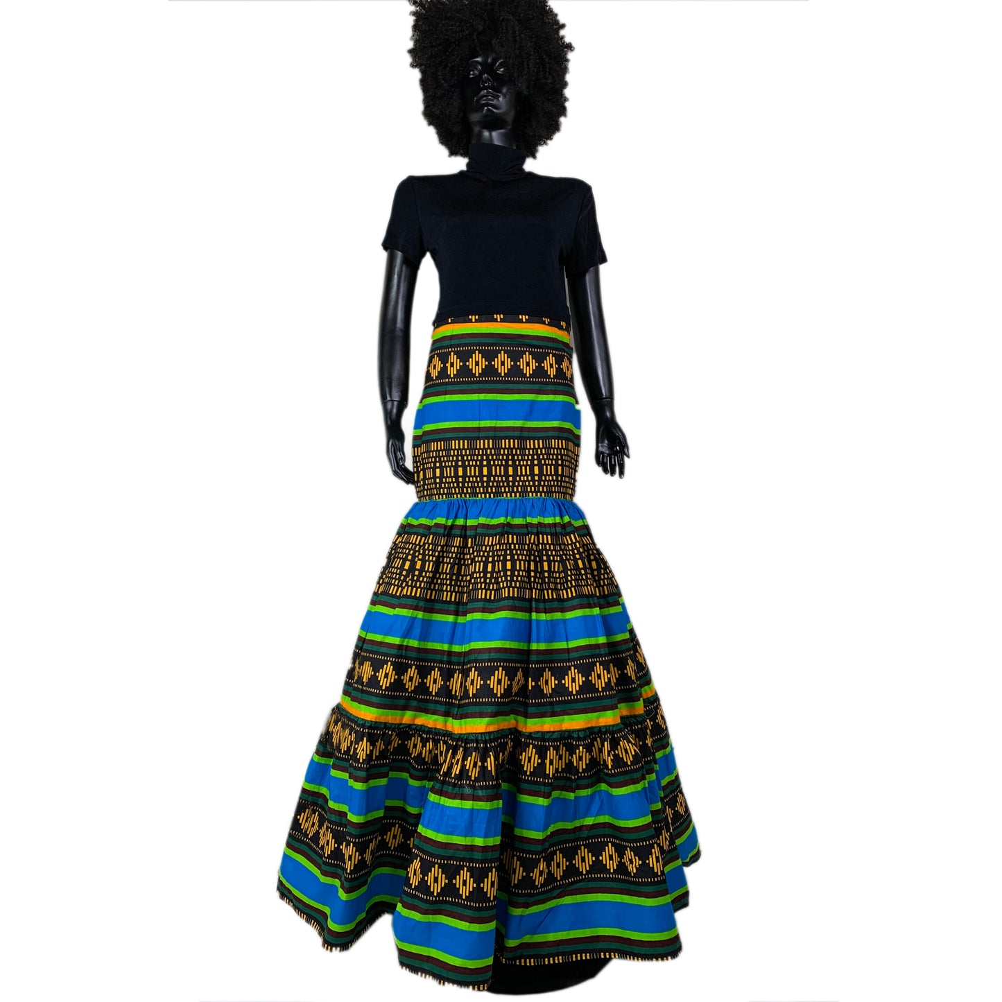 Laugh Wax African skirt Long skirt