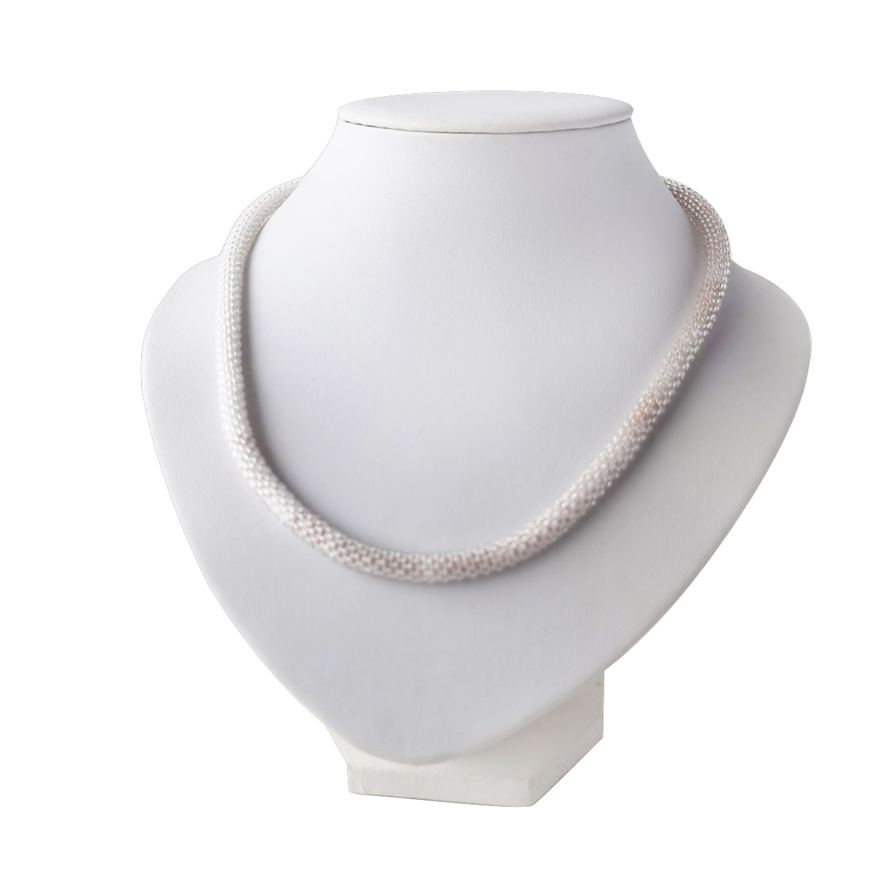 Layla Bead Crochet necklace, Boho Chocker necklace Bead Crochet Necklace, Artisan Jewelry