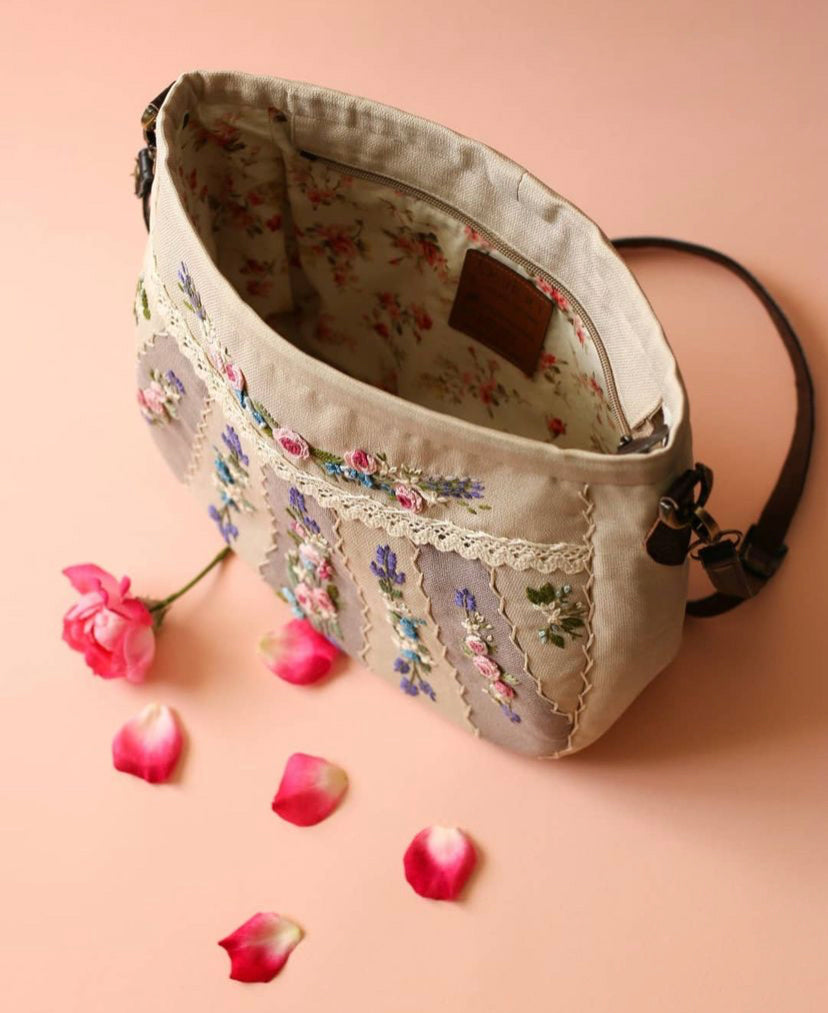 Embroidered  Handbag