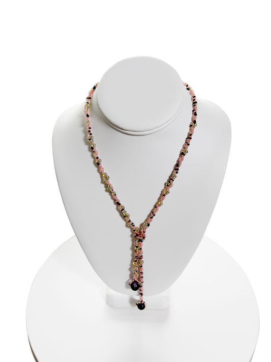 Jinny Handmade Bead Necklace Beaded Boho Necklace, Tiny Beaded Necklace, Minimalist Necklace, Layering Necklace, Holiday Gift