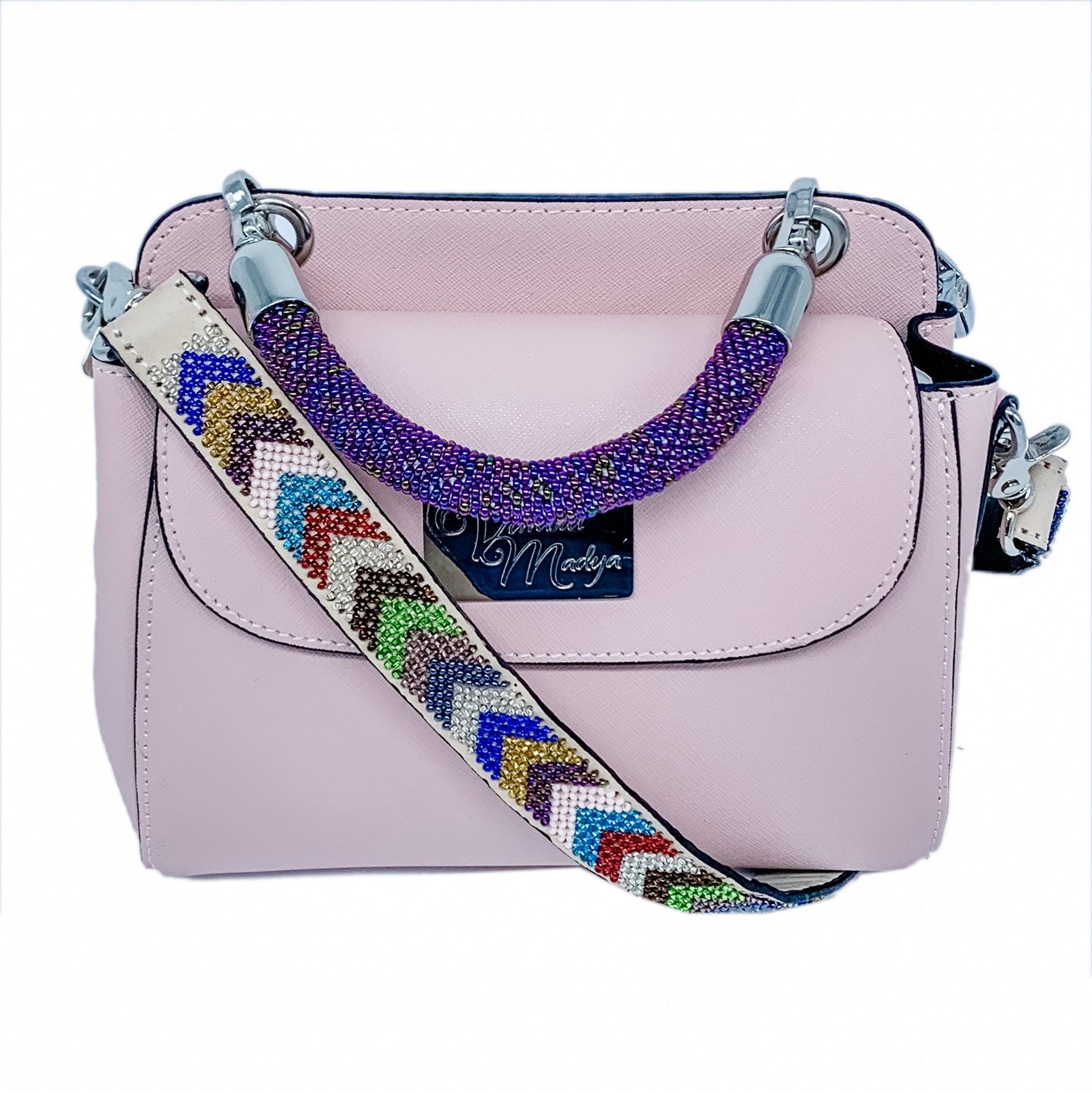 Kenya Mini Leather Bag with interchangeable set of straps and handles