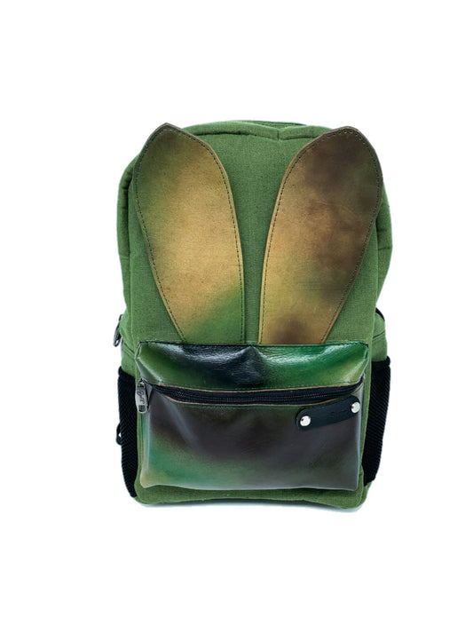 Pendo Canvas & Leather Backpack