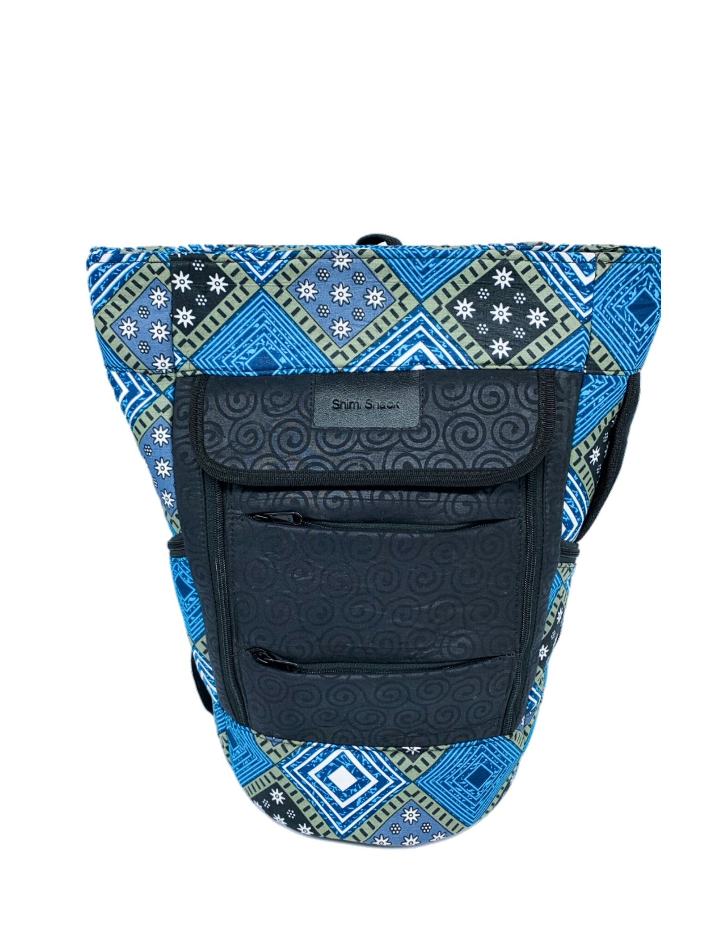 Bea Handcrafted Ankara  Backpack: Boho Style with Plenty of Room for Adventure