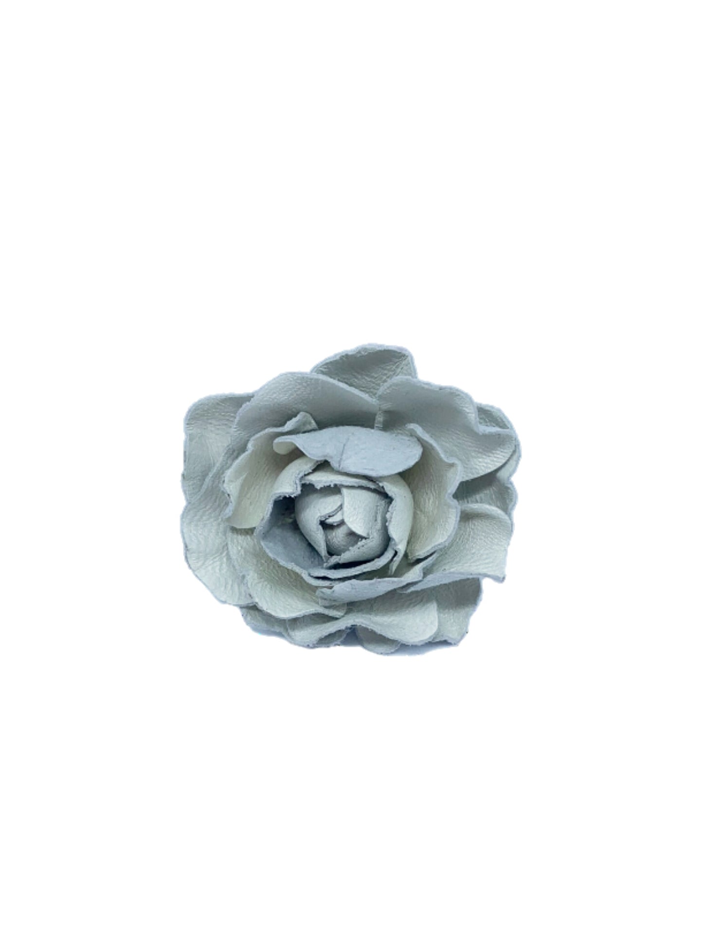 Leather rose ring