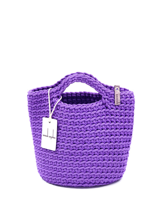 Tote Bag Scandinavian Style Royal Purple Size MINI