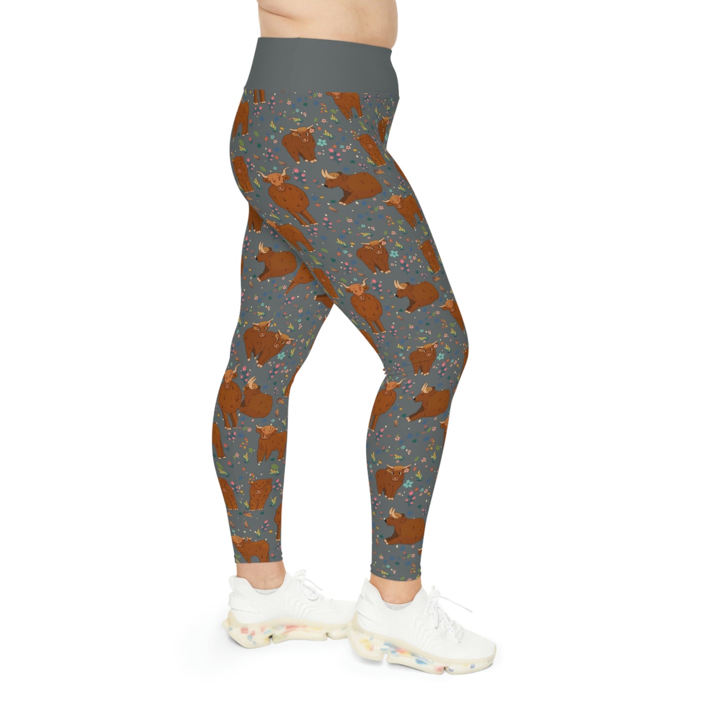 Women's Tights Leggings 2x Workout Out Leggings Christmas Print