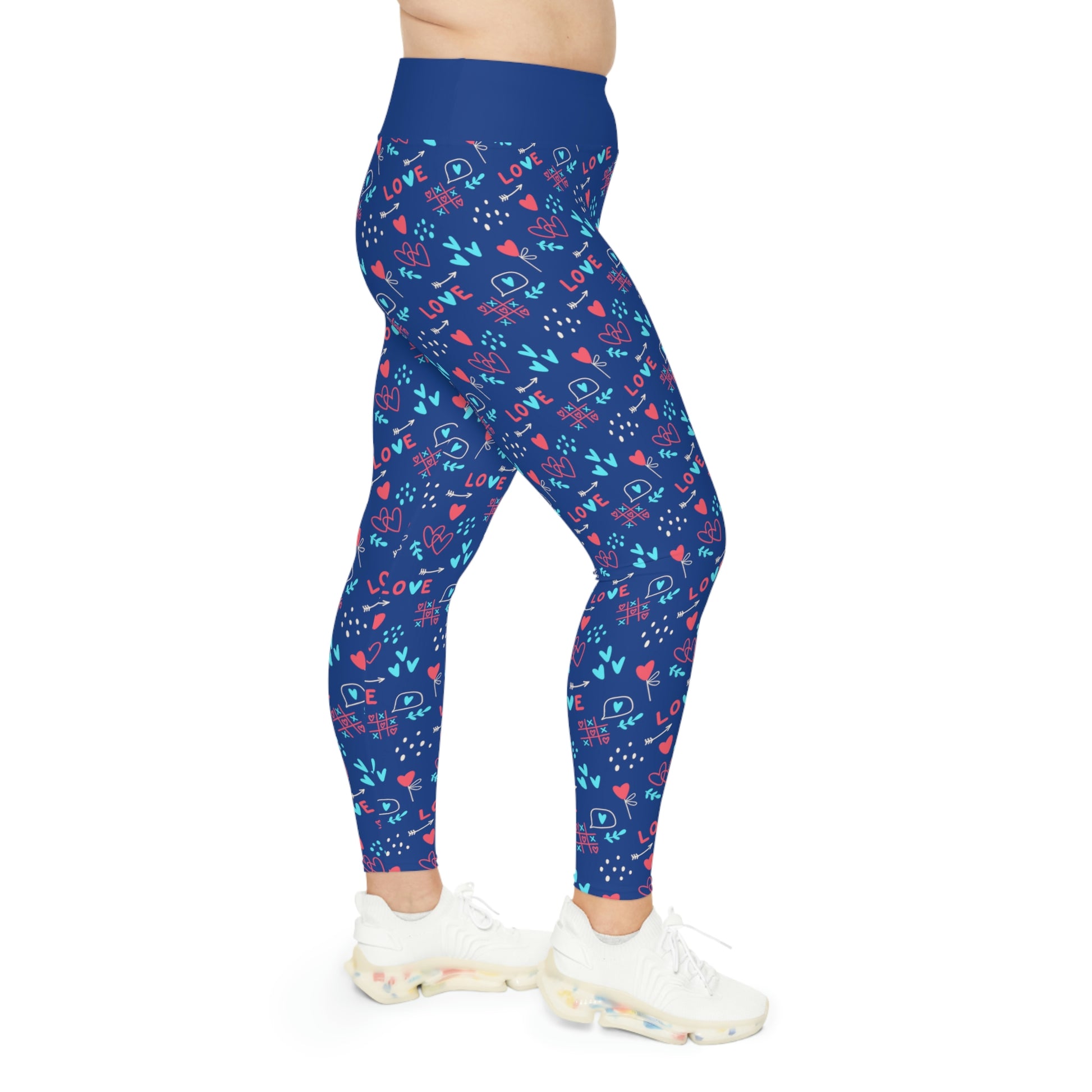 Valentines Day Gift For Her Plus Size Leggings . One of a Kind Workout –  Vimbai Madya