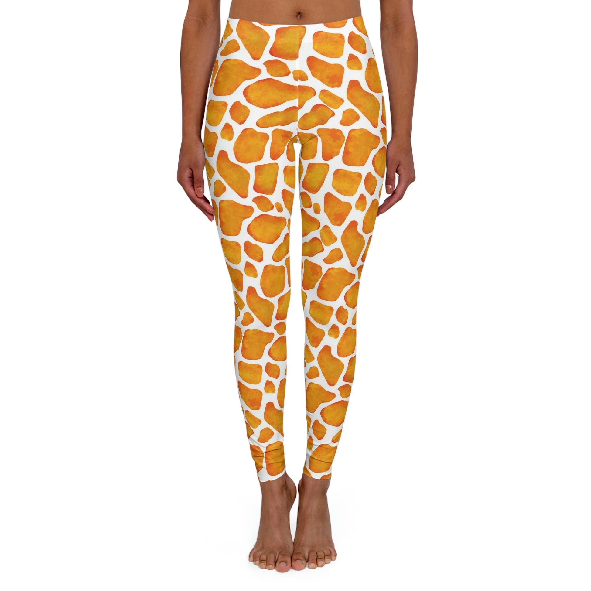 Giraffe Women Leggings animal kingdom, One of a Kind Workout Activewea –  Vimbai Madya