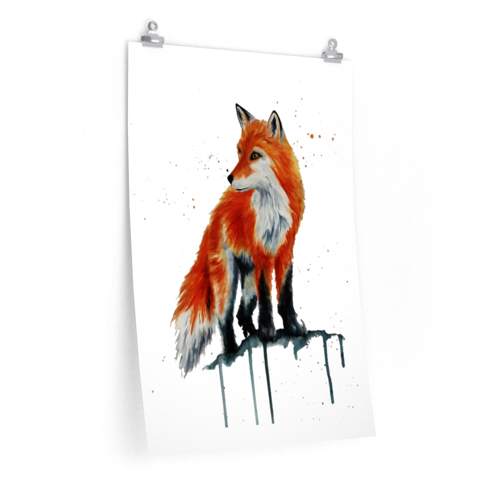 Fox Premium Matte vertical posters print