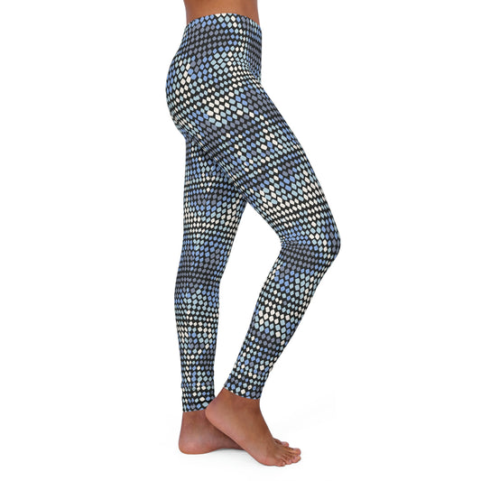 Women's Snake  Leggings One of a Kind Gift - Unique Workout Activewear tights for Wife, Best Friend . Mothers Day or Christmas Gift