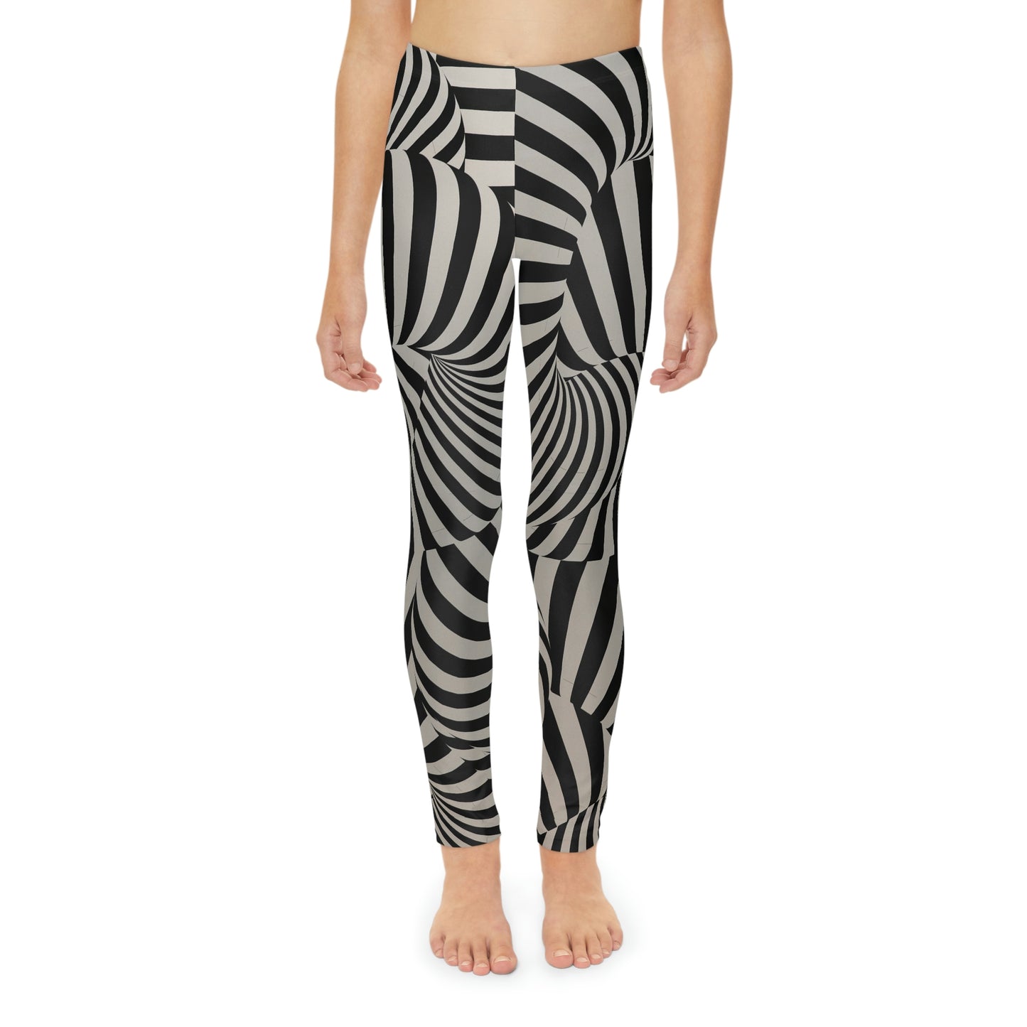 Zebra Youth Full-Length Leggings