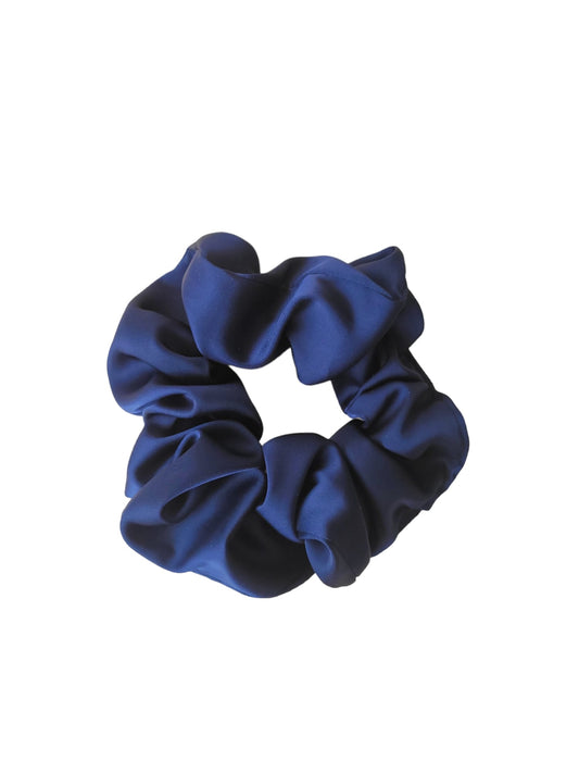 Oversized Navy Blue satin scrunchies| XXL Scrunchies | Jumbo Scrunchies | Silky Satin Scrunchies |Soft Scrunchies | Hair Scrunchies | Bridal Scrunchies | Bridesmaid Scrunchies | Gift Scrunchies